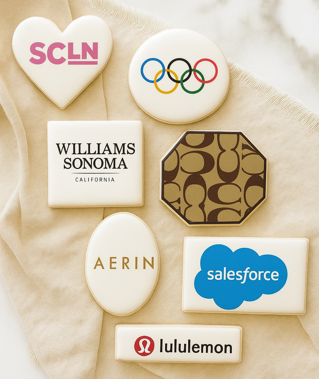 Custom Logo Cookies